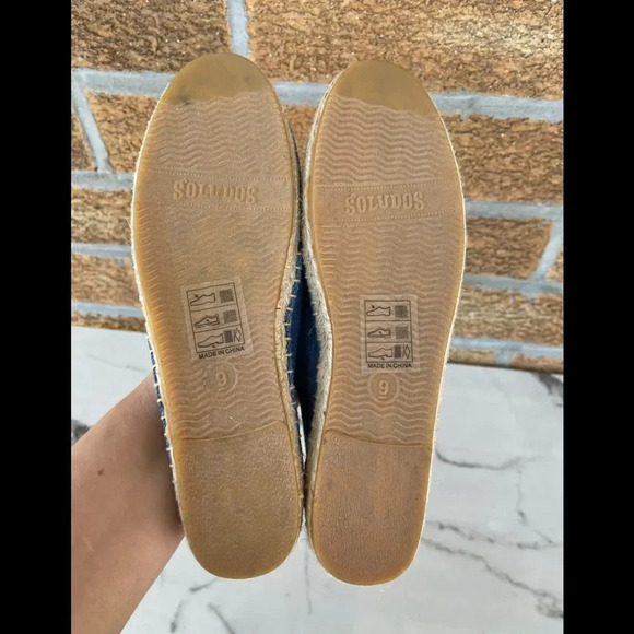 Soludos PINEAPPLES DENIM BLUE 9 - Picture 4 of 8